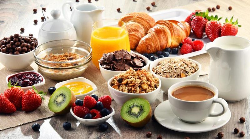ăn sáng giảm cân như một vị vua 