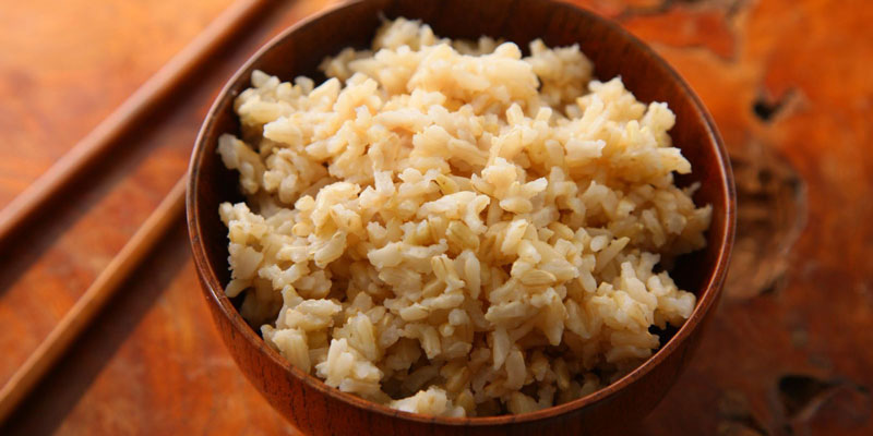 cơm gạo trắng