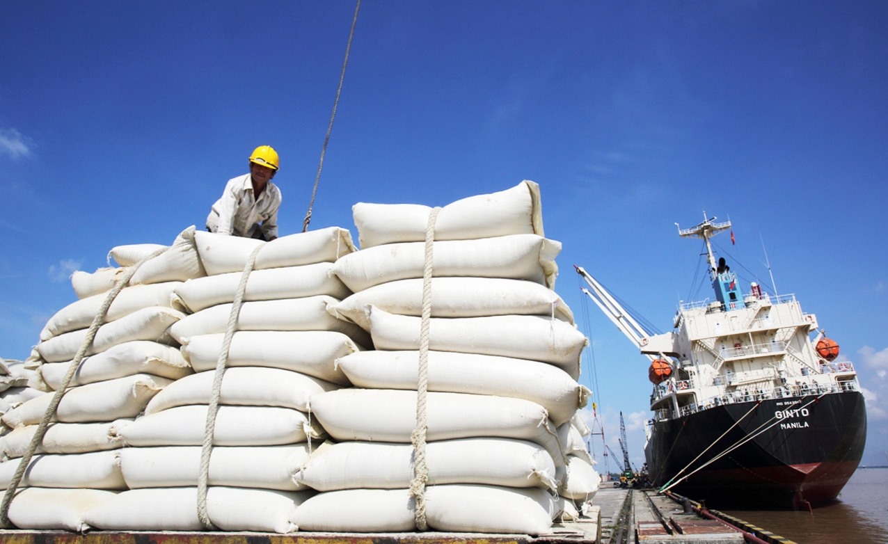 Xuất khẩu gạo Thái Lan giảm xuống mức thấp